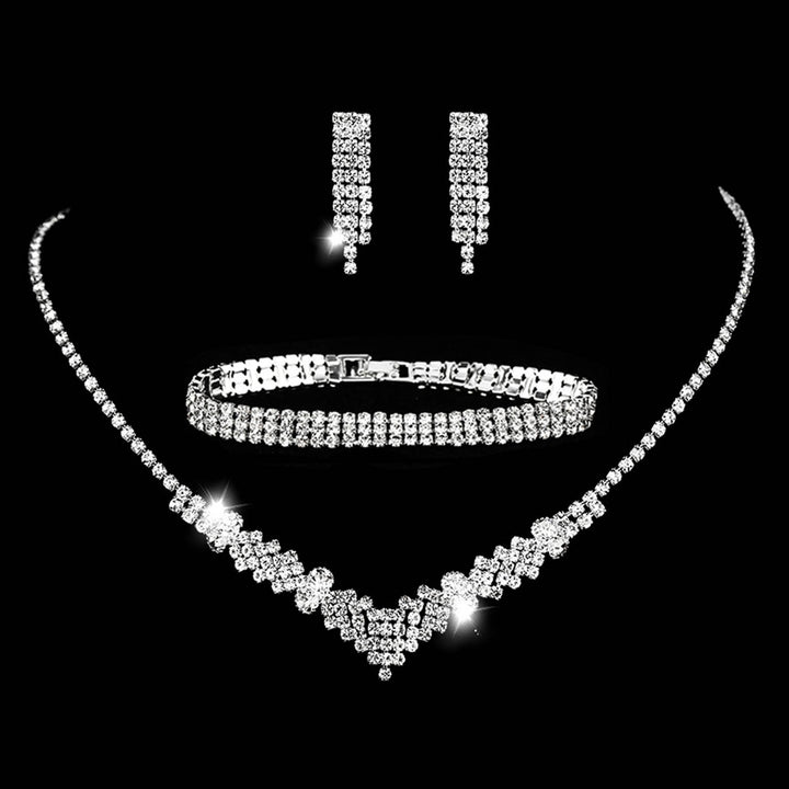 4Pcs/Set Jewelry Set High Set Jewelry Accessory Image 1