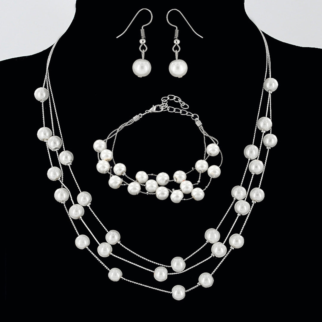 Women Jewelry Set Necklace Neck Decoration Jewelry Image 4