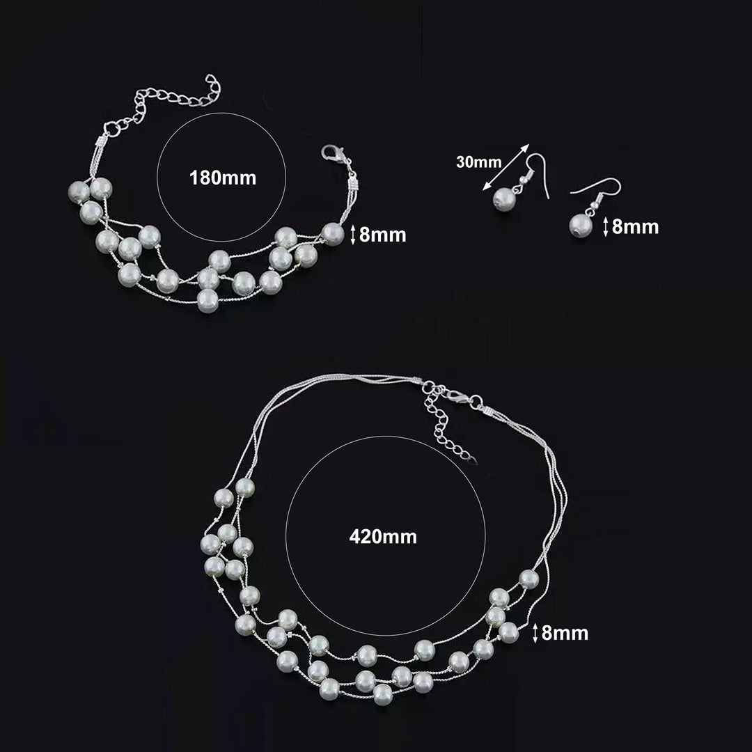 Women Jewelry Set Necklace Neck Decoration Jewelry Image 7