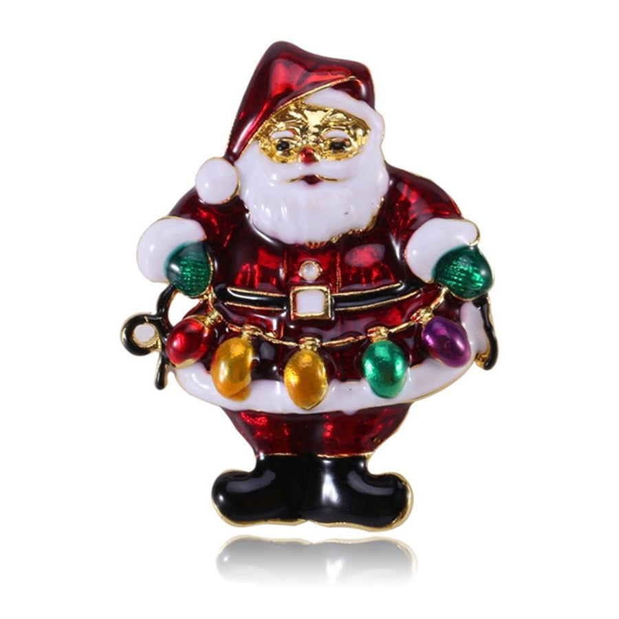 Christmas Brooch Multicolor Jewelry Clothes Accessories Image 1