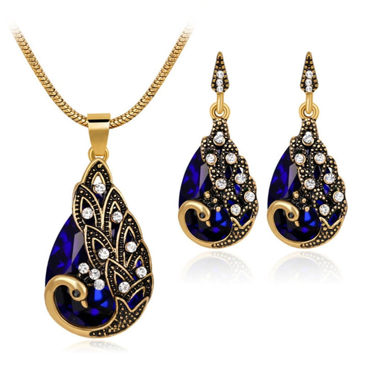 1 Set Women Necklace Earrings Fashion Jewelry Gift Image 1