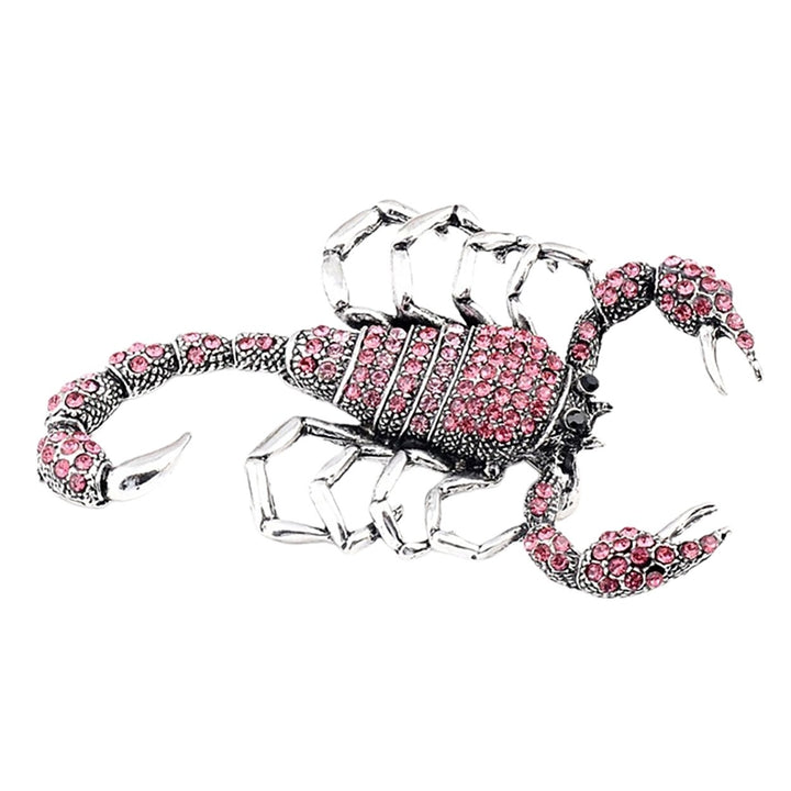 Brooch Pin Scorpion Rhinestones Jewelry Sparkling Animal Brooch Clothes Decor Image 1