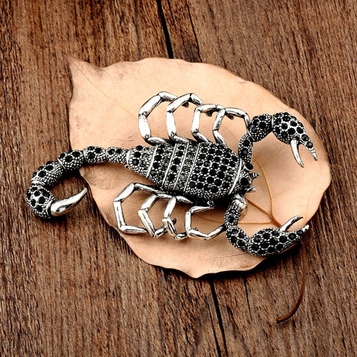 Brooch Pin Scorpion Rhinestones Jewelry Sparkling Animal Brooch Clothes Decor Image 6