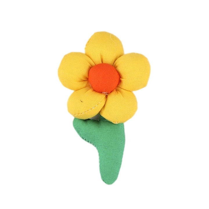 Bag Ornament Exquisite Shape Super Soft Fabric All-Purpose Hair Clip Brooch Pin Headwear Ornament Birthday Gift Image 2