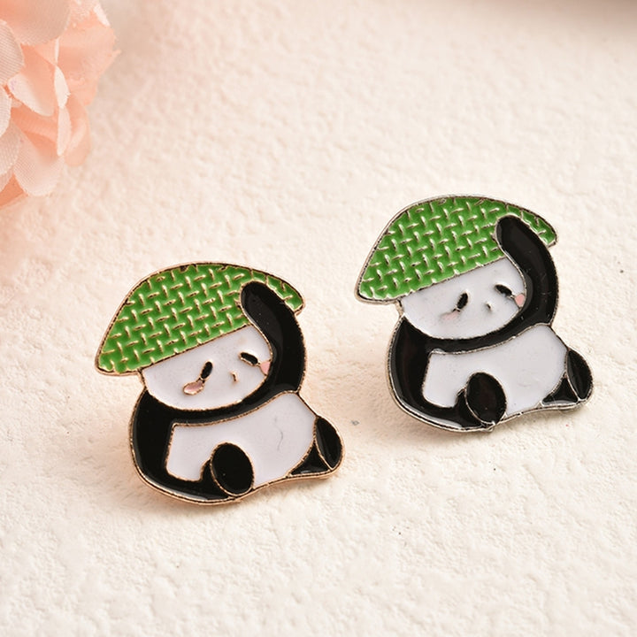 Cute Panda Brooch Sweater Shawl Hat Clip Women Girls Clothing Dresses Scarf Decoration Costumes Brooch Jewelry Gift Image 12