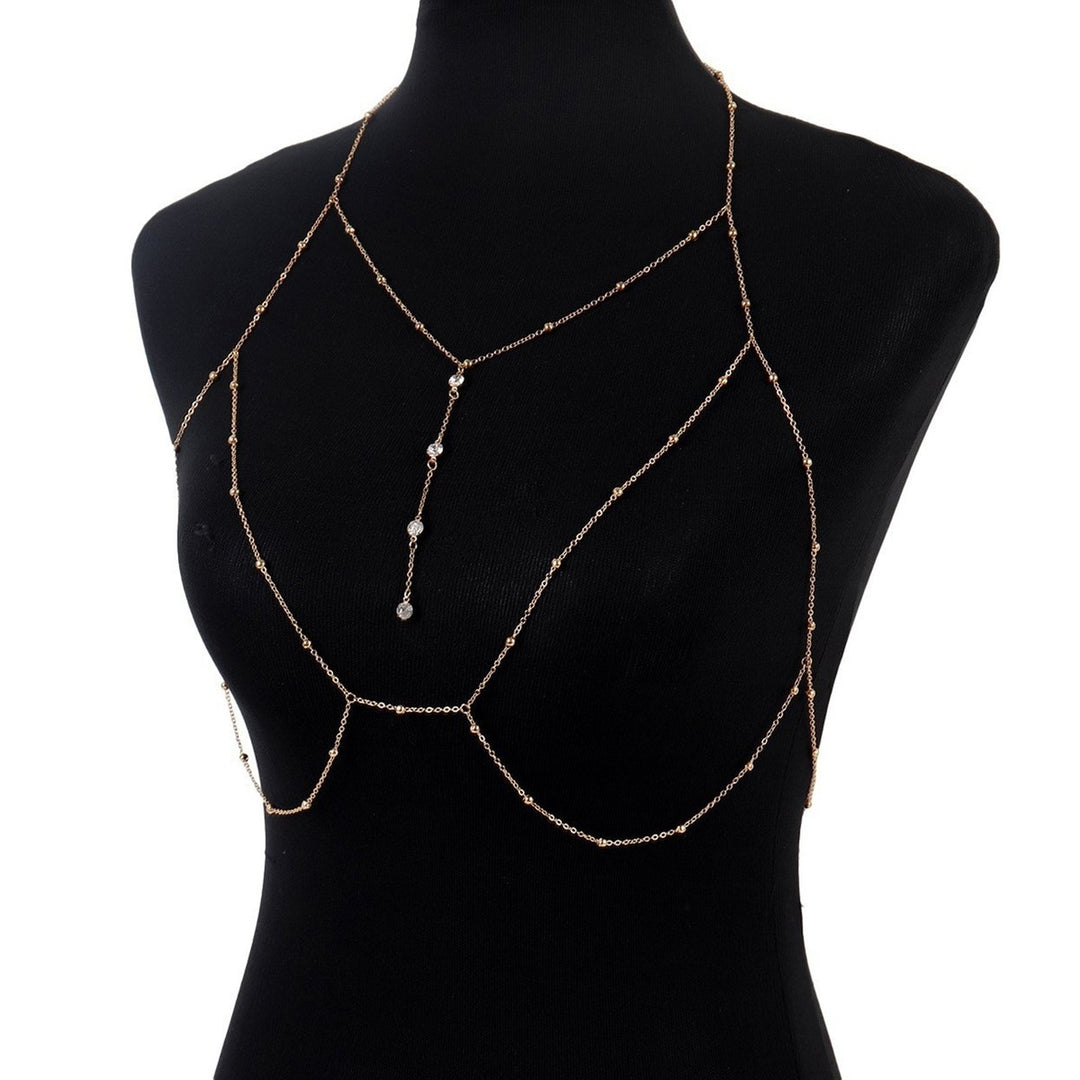 Sexy Bra Chain Multi-layers Necklace Club Accessories Image 11