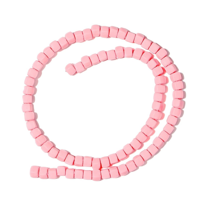 Irregular Square Soft Clay Natural Girls Bracelet Candy Color Jewelry Making Scattered Beads Strand Jewelry Accessories Image 3