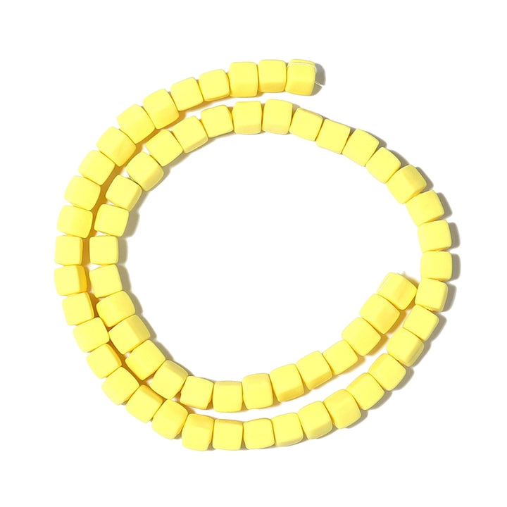 Irregular Square Soft Clay Natural Girls Bracelet Candy Color Jewelry Making Scattered Beads Strand Jewelry Accessories Image 8