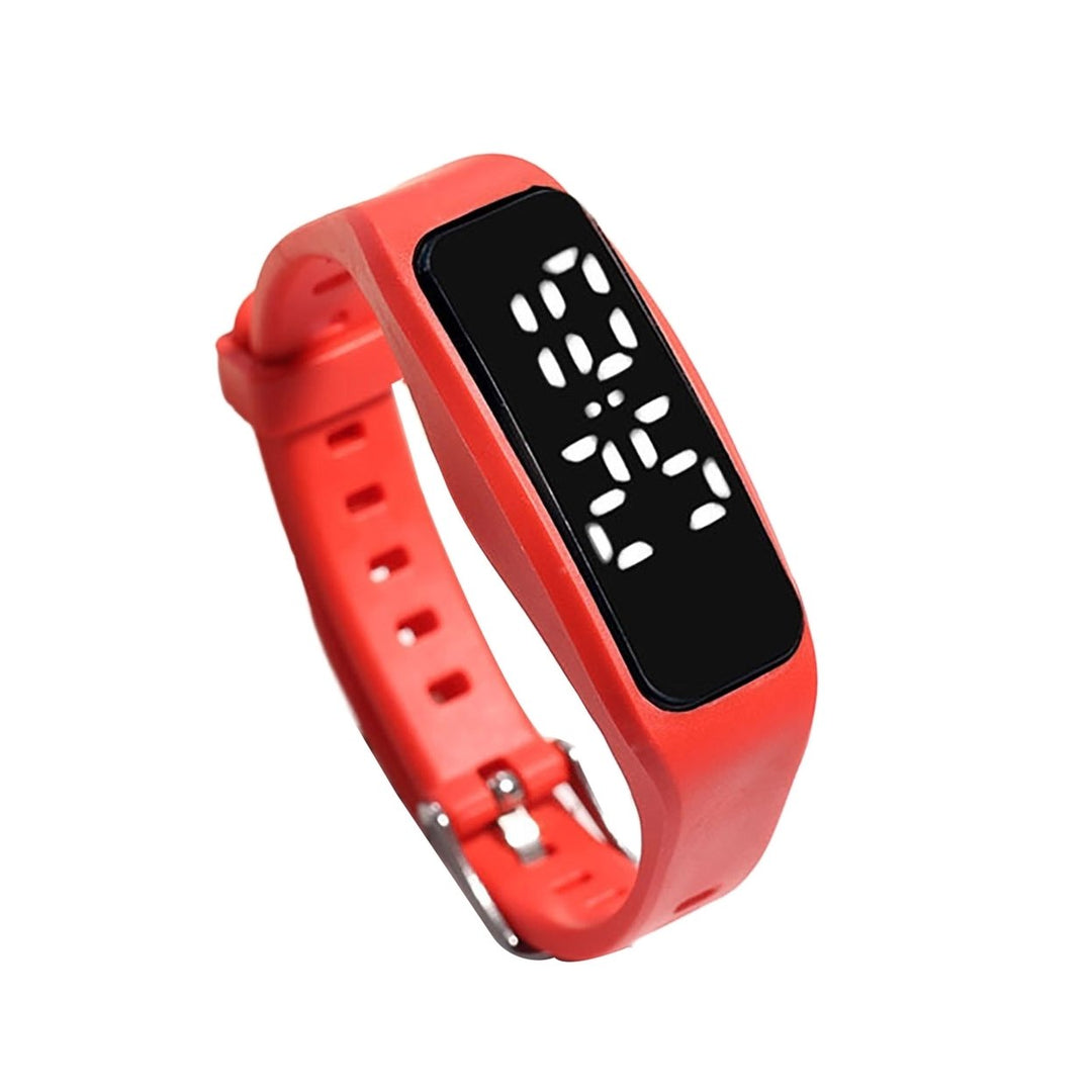 Children Watch Colorful Cute Style Daily Wear LED Display Screen Fashion Time Wristwatch for Kids Image 1
