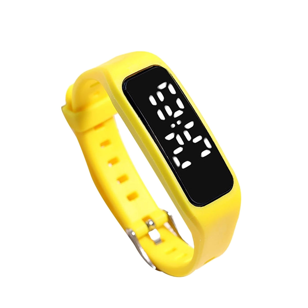 Children Watch Colorful Cute Style Daily Wear LED Display Screen Fashion Time Wristwatch for Kids Image 4