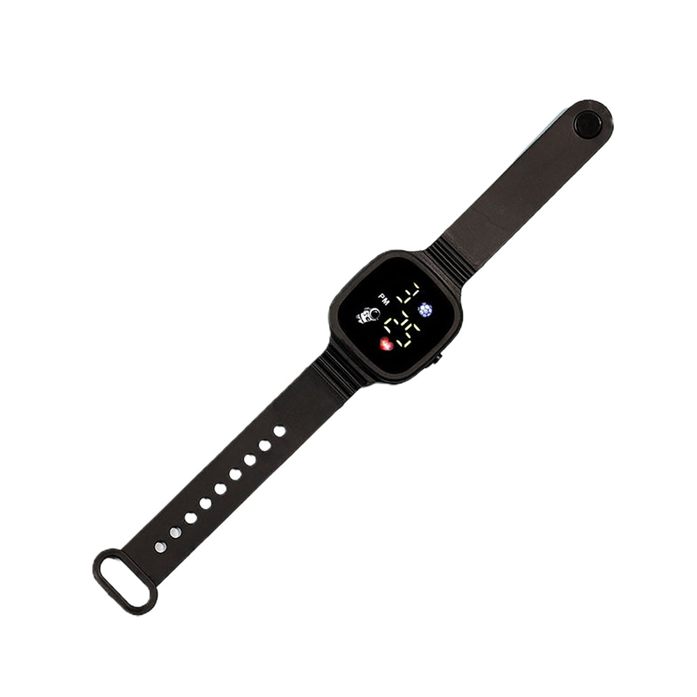 Digital Watch LED Digital Display Button Control Comfortable to Wear Square Dial Precise Time Widely Used Sports Digital Image 2