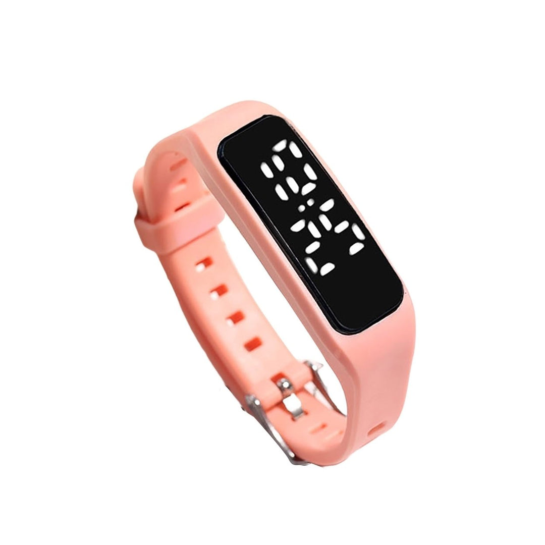 Children Watch Colorful Cute Style Daily Wear LED Display Screen Fashion Time Wristwatch for Kids Image 1