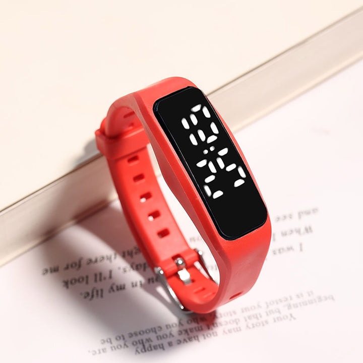 Children Watch Colorful Cute Style Daily Wear LED Display Screen Fashion Time Wristwatch for Kids Image 12