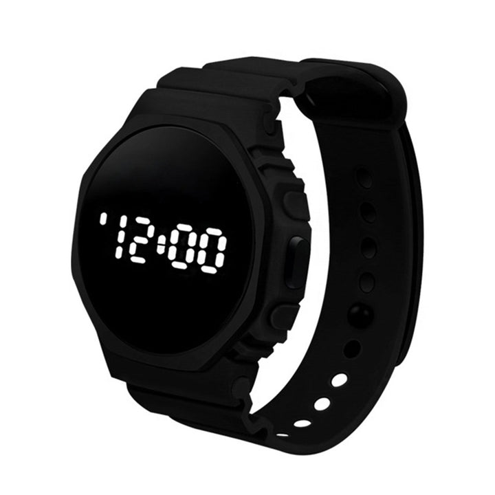 Electronic Watch LED Display Sports Watch for Adults Image 1