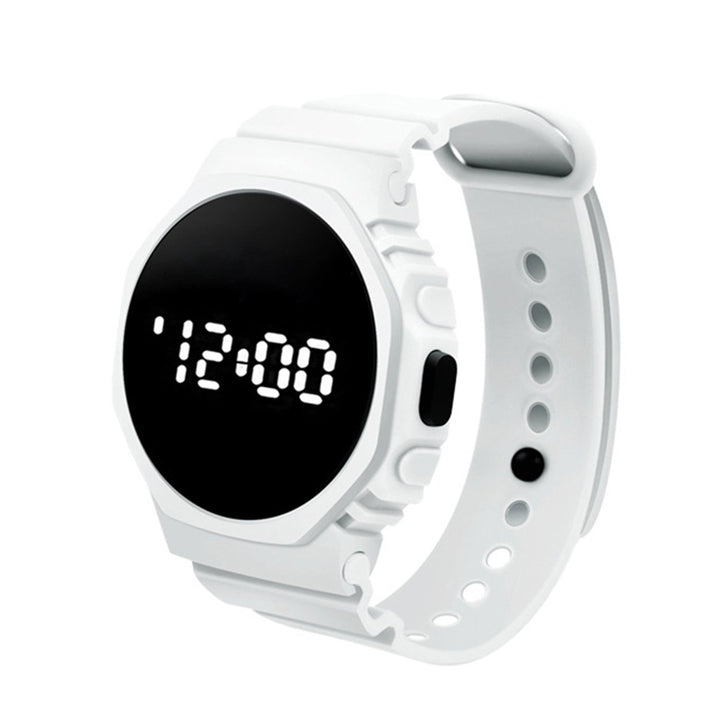 Electronic Watch LED Display Sports Watch for Adults Image 1