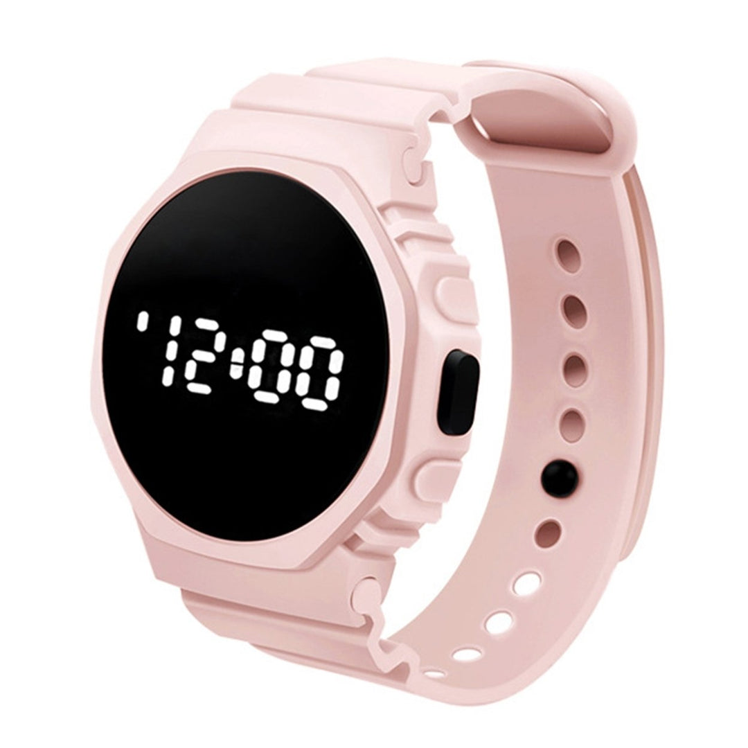 Electronic Watch LED Display Sports Watch for Adults Image 1