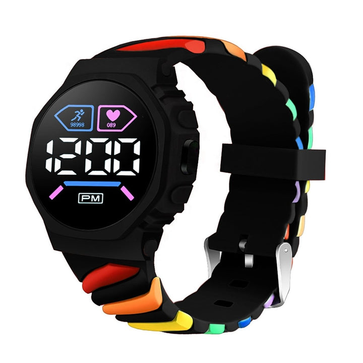 LED Electronic Watch Large Digital Watch for Sports Image 1