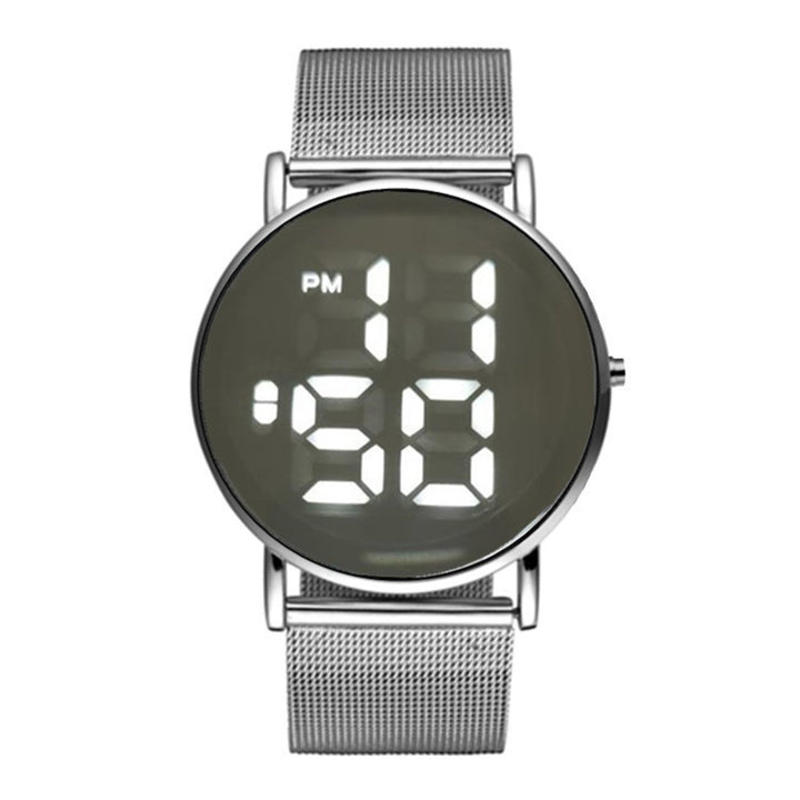 ZSU-1056 Unisex Watch Luminous Digital Display Calendar Portable LED Adjustable Strap Digital Watch for School Image 1