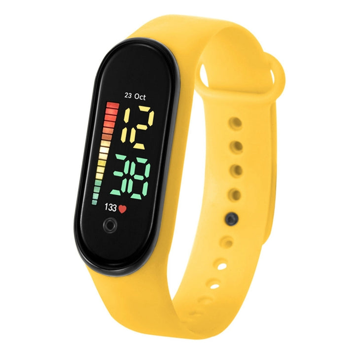Digital Watch M11 Children Watch Waterproof Colorful LED Students Kids Sports Watch Soft Strap Clear Display Watch Image 9