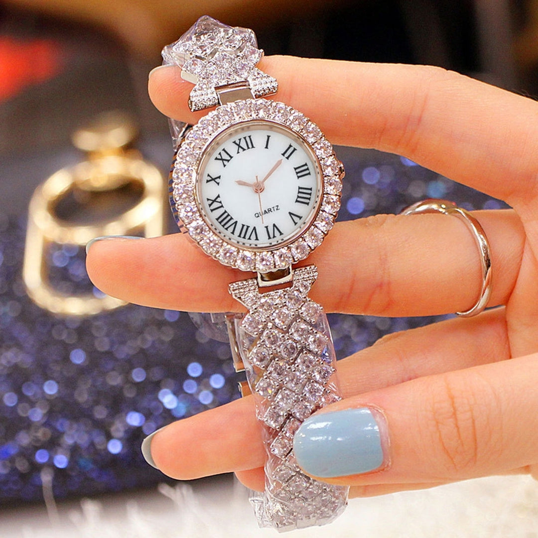 2Pcs/Set Women Watch Jewelry Fashion Accessories Image 12