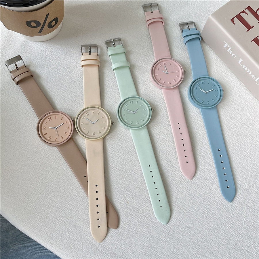 Bracelet Watch Macaron Color Watch Daily Accessory Image 1