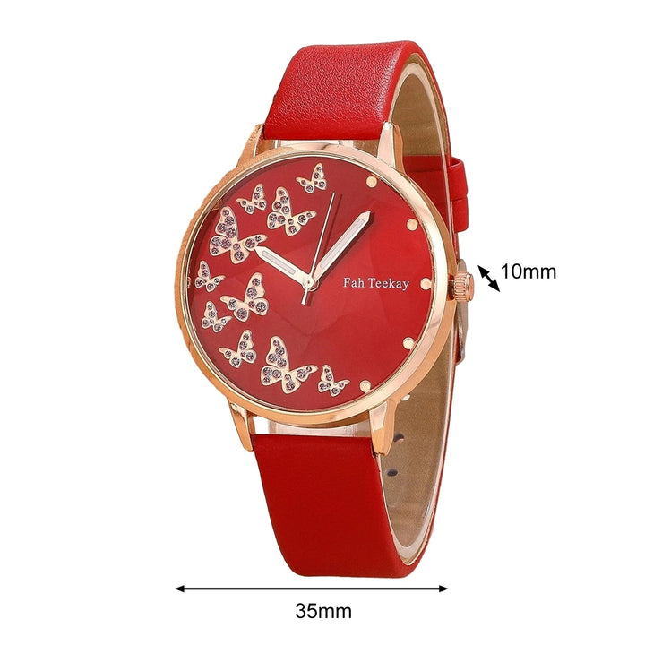 2Pcs/Set Women Watch Bracelet Set Lady Wrist Jewelry Image 10