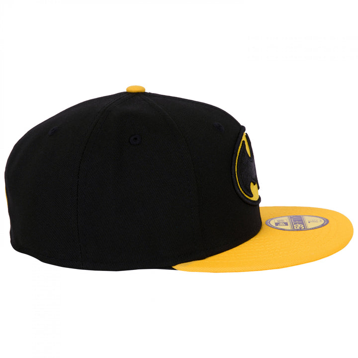 Batman Black and Yellow 59Fifty Hat Image 4