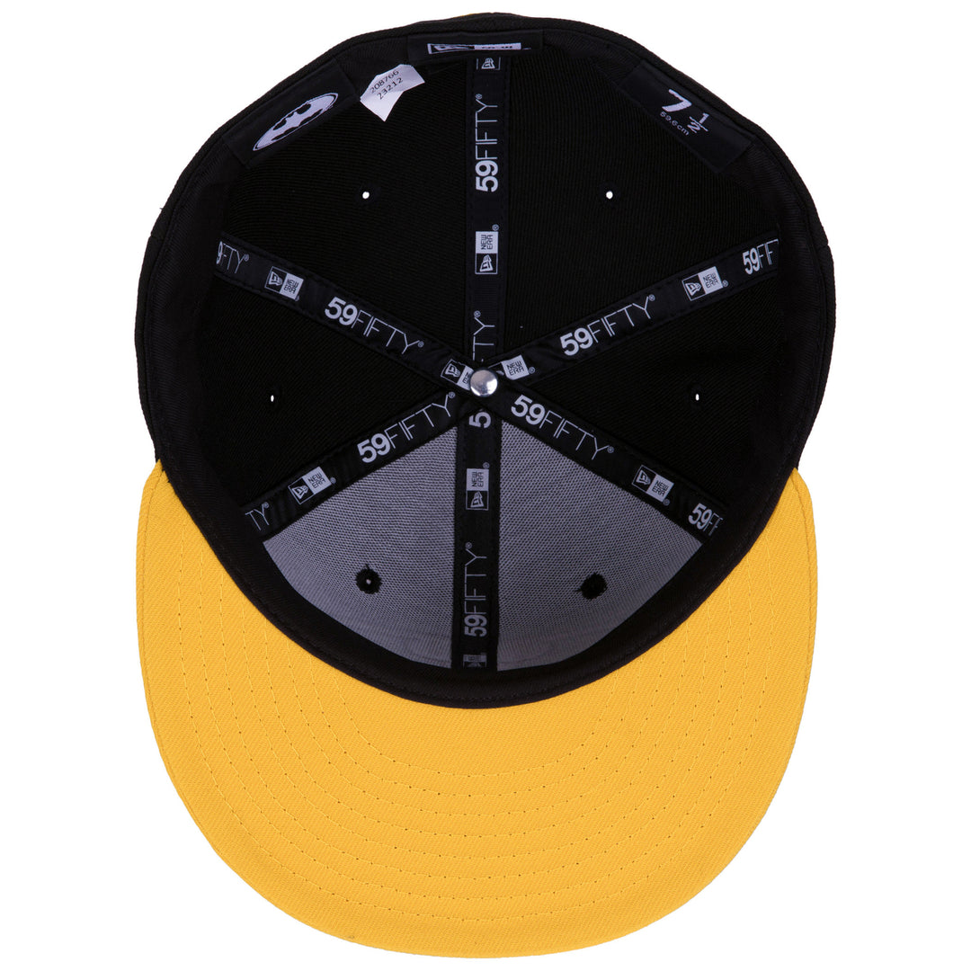 Batman Black and Yellow 59Fifty Hat Image 6