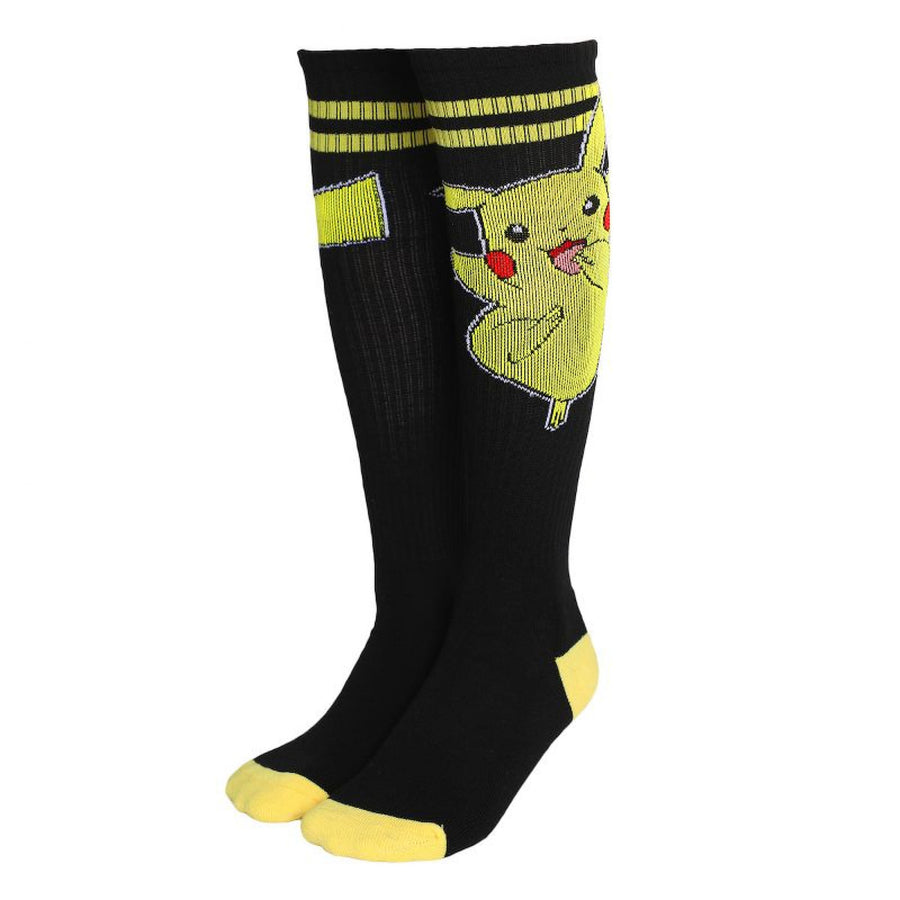 Pokemon Pikachu Striped Knee Socks Image 1
