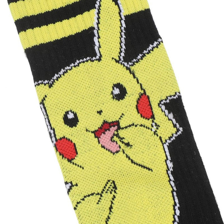 Pokemon Pikachu Striped Knee Socks Image 4