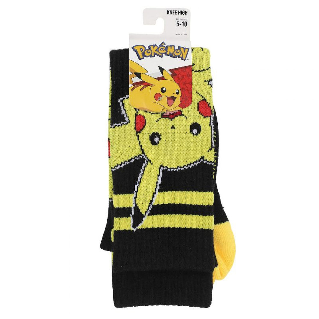 Pokemon Pikachu Striped Knee Socks Image 4