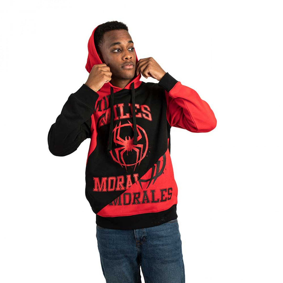 Miles Morales Collegiate Pullover Hoodie Image 3