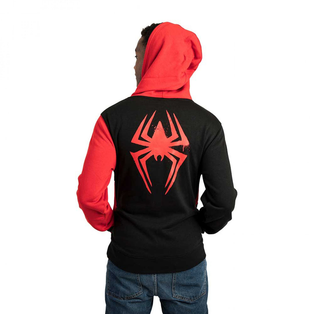 Miles Morales Collegiate Pullover Hoodie Image 4