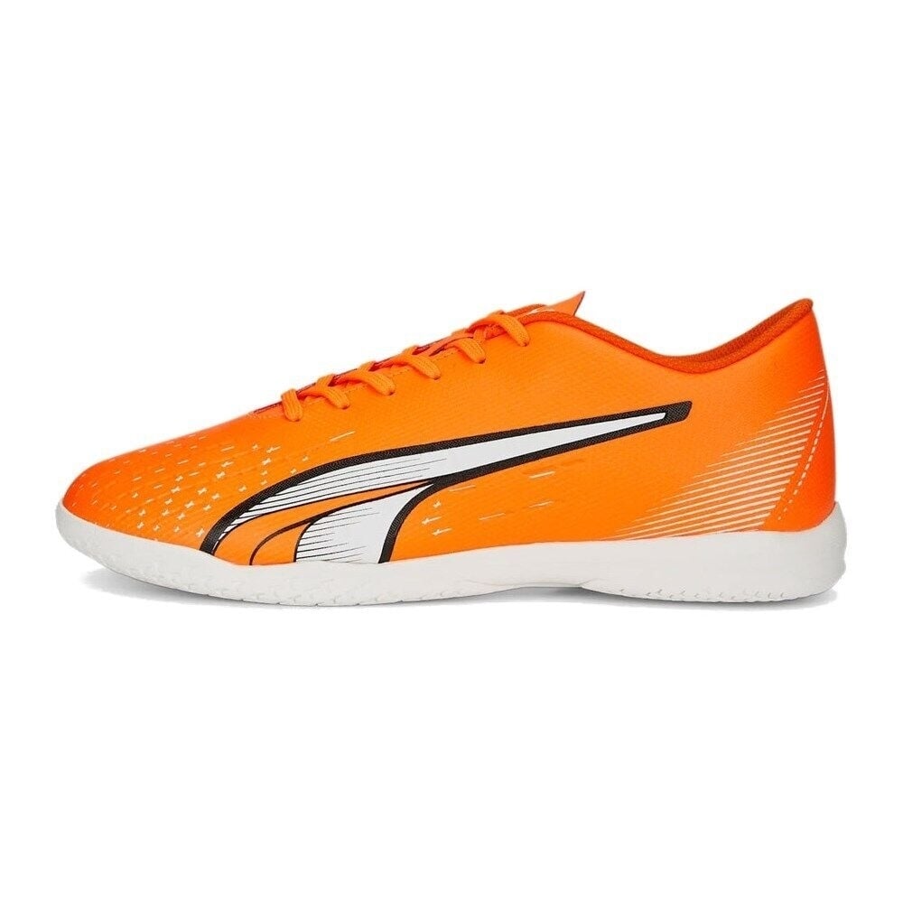 PUMA Ultra Play It U Soccer Cleats Ultra Orange Puma White Blue Glimmer Size 10 Image 1