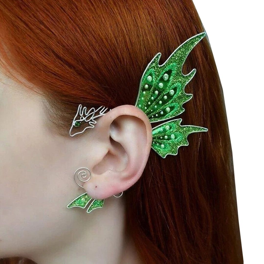 1Pc Eye-catching Ear Wrap Easy Wear Metal Animal Shape Exquisite Ear Ring for Women Image 2