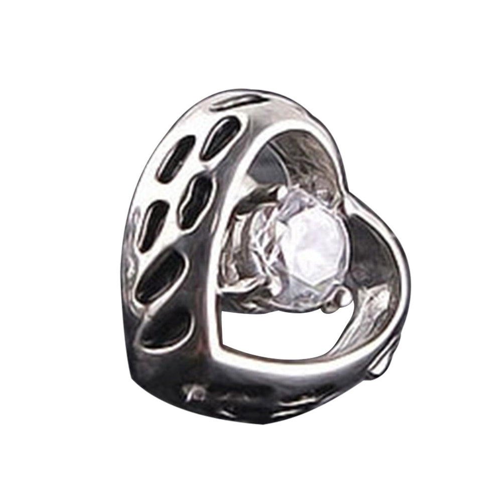 1Pc Shining Inlaid Rhinestone Men Earring Titanium Steel Shields Shape Hip Hop Ear Stud Jewelry Accessory Image 2