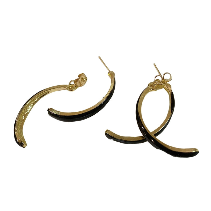 1 Pair Women Earrings Flower Faux Pearl Jewelry Shining Rhinestones Stud Earrings Birthday Gift Image 7