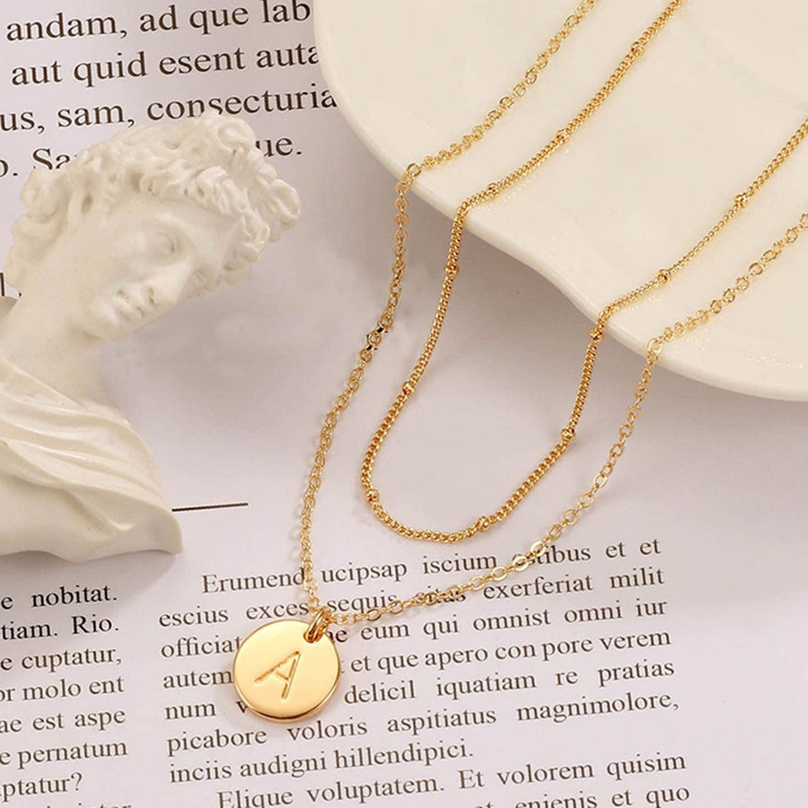 Lady Pendant Exquisite Cooper Stainless Long-lasting Women Necklace Gift Image 1