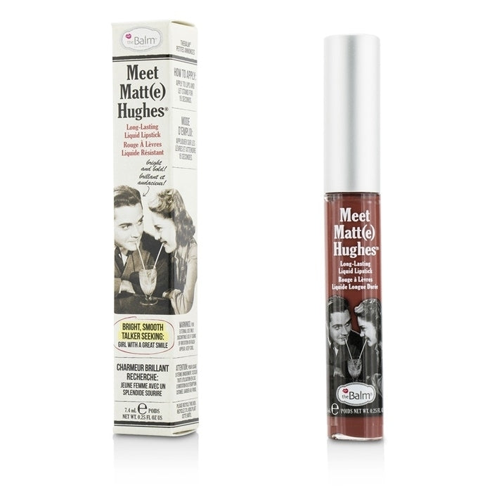 TheBalm Meet Matte Hughes Long Lasting Liquid Lipstick - Charming 7.4ml/0.25oz Image 1