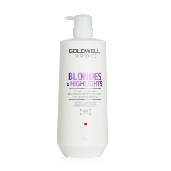 Goldwell Dual Senses Blondes and Highlights Anti-Yellow Shampoo (Luminosity For Blonde Hair) 1000ml/33.8oz Image 1