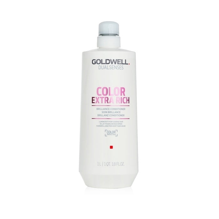 Goldwell Dual Senses Color Extra Rich Brilliance Conditioner (Luminosity For Coarse Hair) 1000ml/33.8oz Image 1