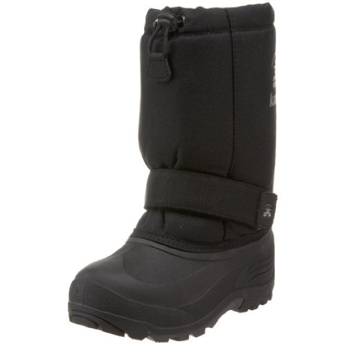 Kamik Rocket Cold Weather Boot Black 9 M US Toddler Waterproof Snow Boot Image 2