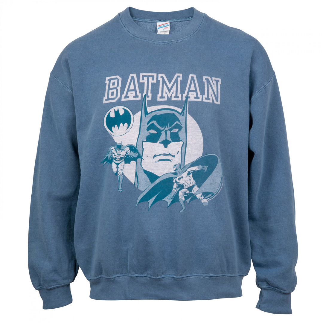 Batman Triple Indigo Blue Sweatshirt by Junk Food Image 1