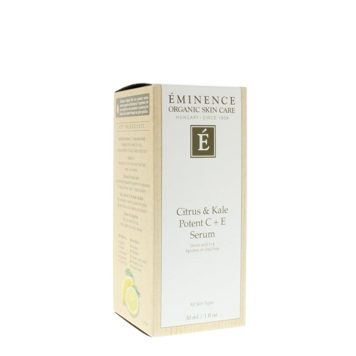 Eminence Citrus and Kale Potent C + E Serum 30ml/1oz Image 3