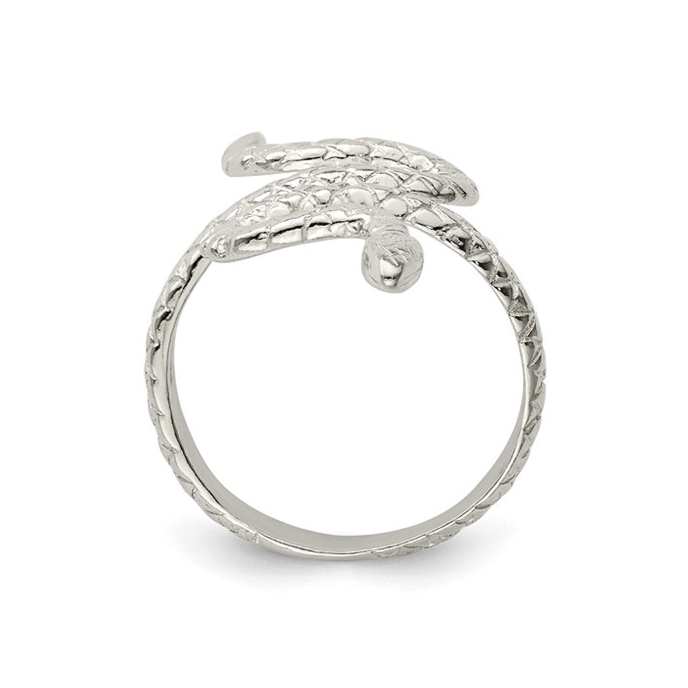 Sterling Silver Snake Slither Ring Image 4