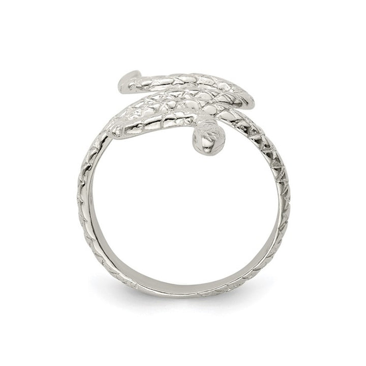 Sterling Silver Snake Slither Ring Image 4