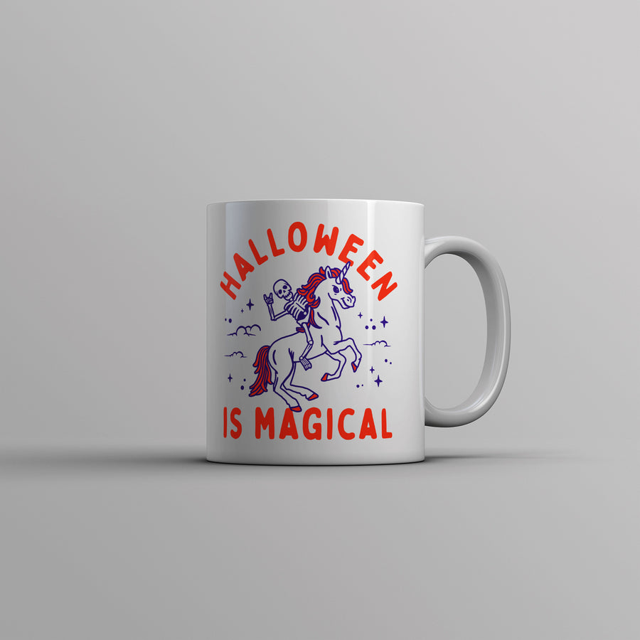 Halloween Is Magical Mug Funny Spooky Season Fantasy Lovers Cup-11oz Image 1