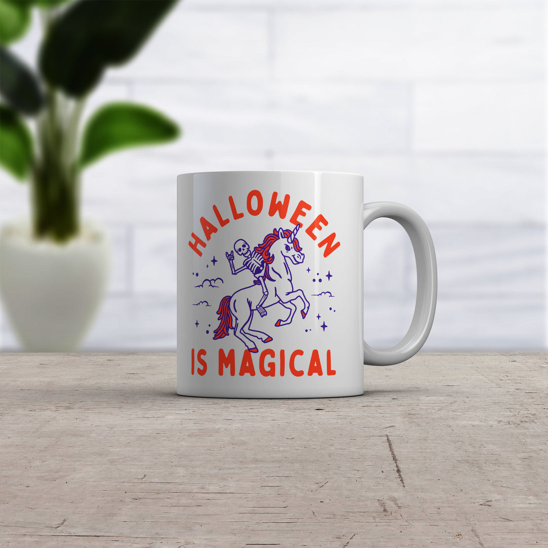 Halloween Is Magical Mug Funny Spooky Season Fantasy Lovers Cup-11oz Image 2