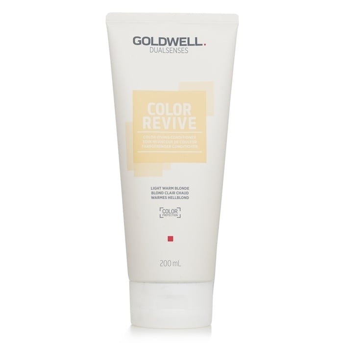 Goldwell Dual Senses Color Revive Color Giving Conditioner -  Light Warm Blonde 200ml/6.7oz Image 1