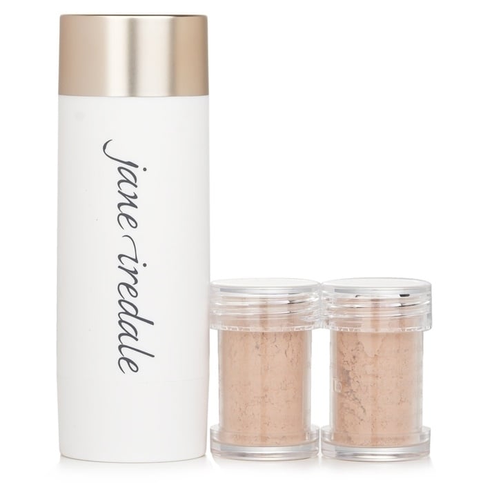 Jane Iredale Amazing Base Loose Mineral Powder SPF 20 Refillable Brush (1x Brush 2x Refills) - Radiant 2x2.5g/0.09oz Image 2